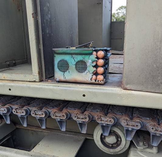 Ripped Ammo Can Bluetooth speaker