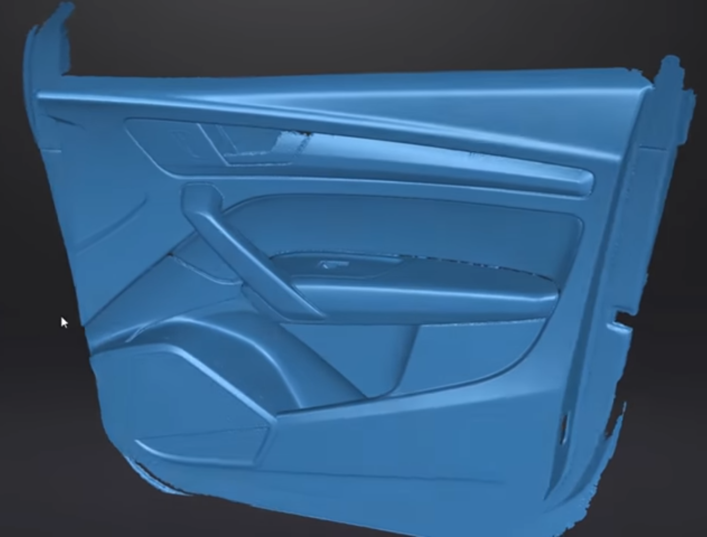 3D Scanned Door Panel