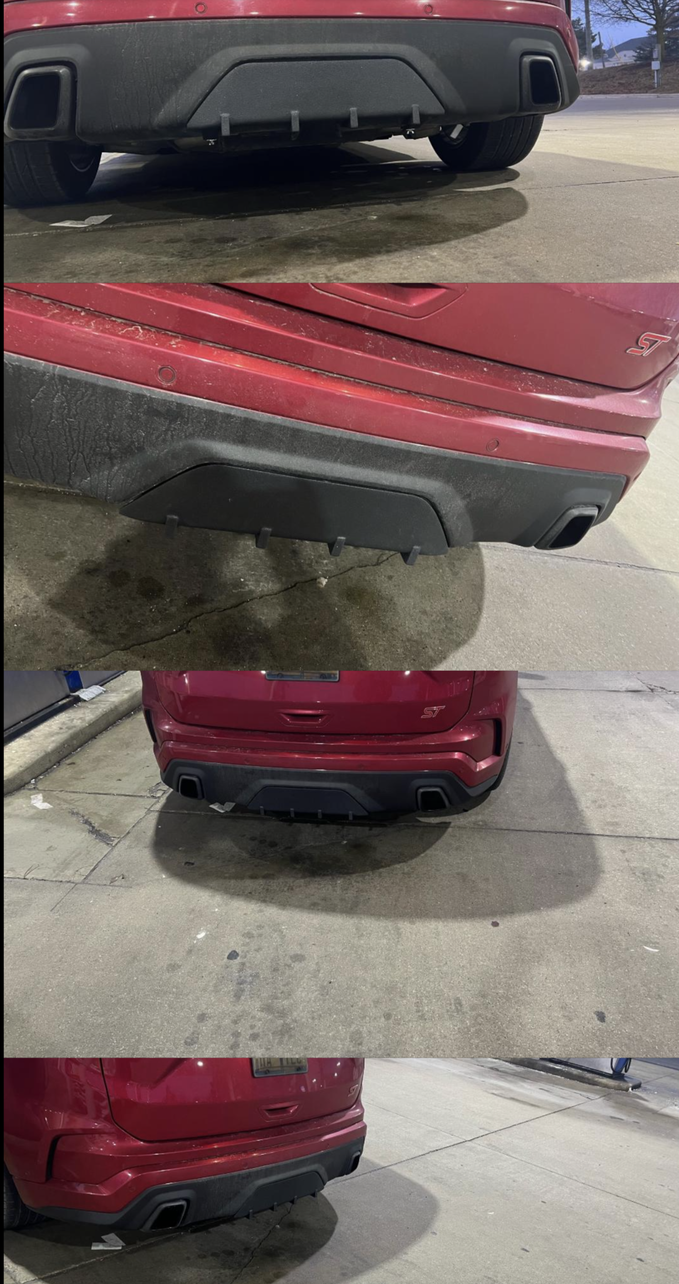 2019-2024 Ford Edge ST Hitch cover
