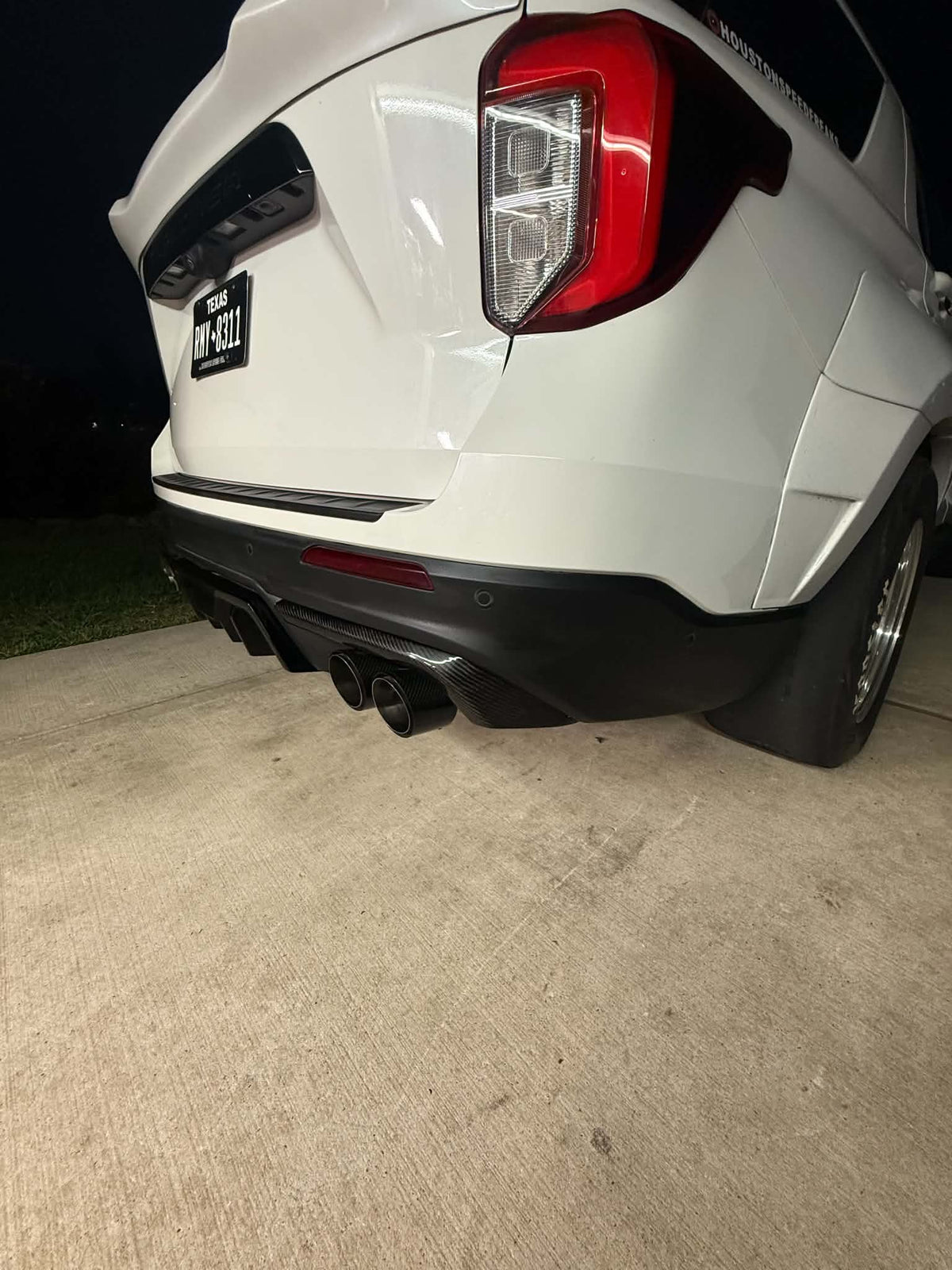 Explorer Rear Bumper Trim