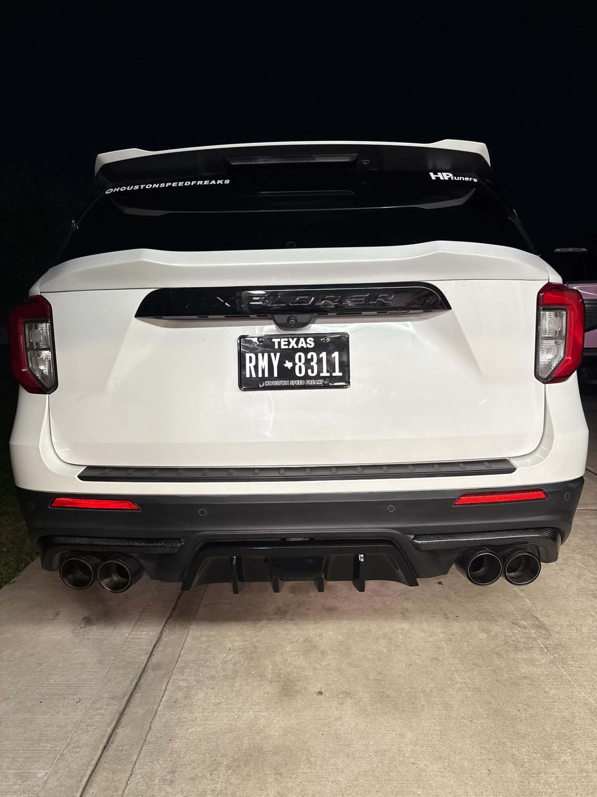 Explorer Rear Bumper Trim