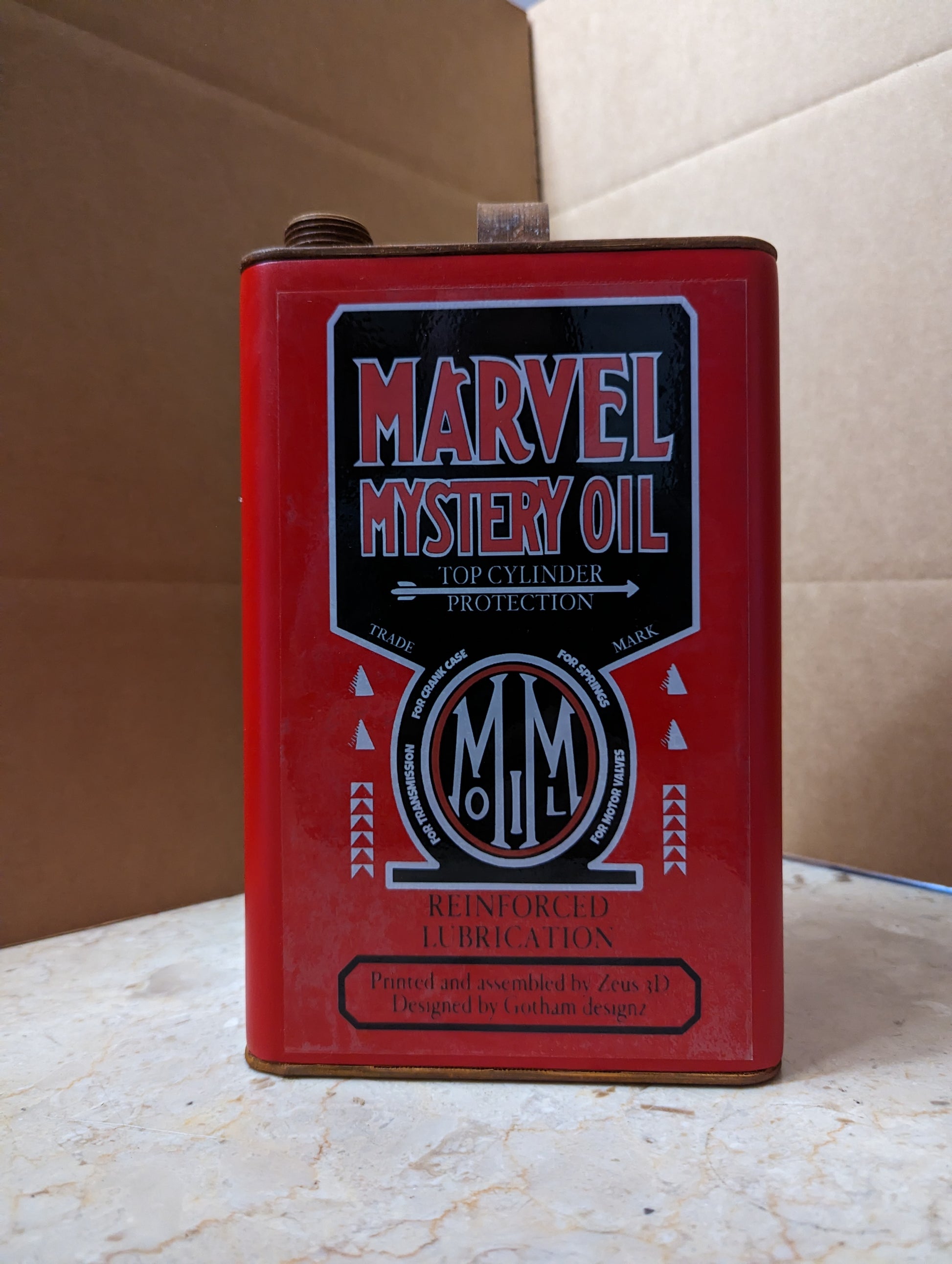 Marvel Mystery Oil Top Cylinder Lubrication Cone Top, Pint - Vintage Ford  Parts, Music & Collectibles