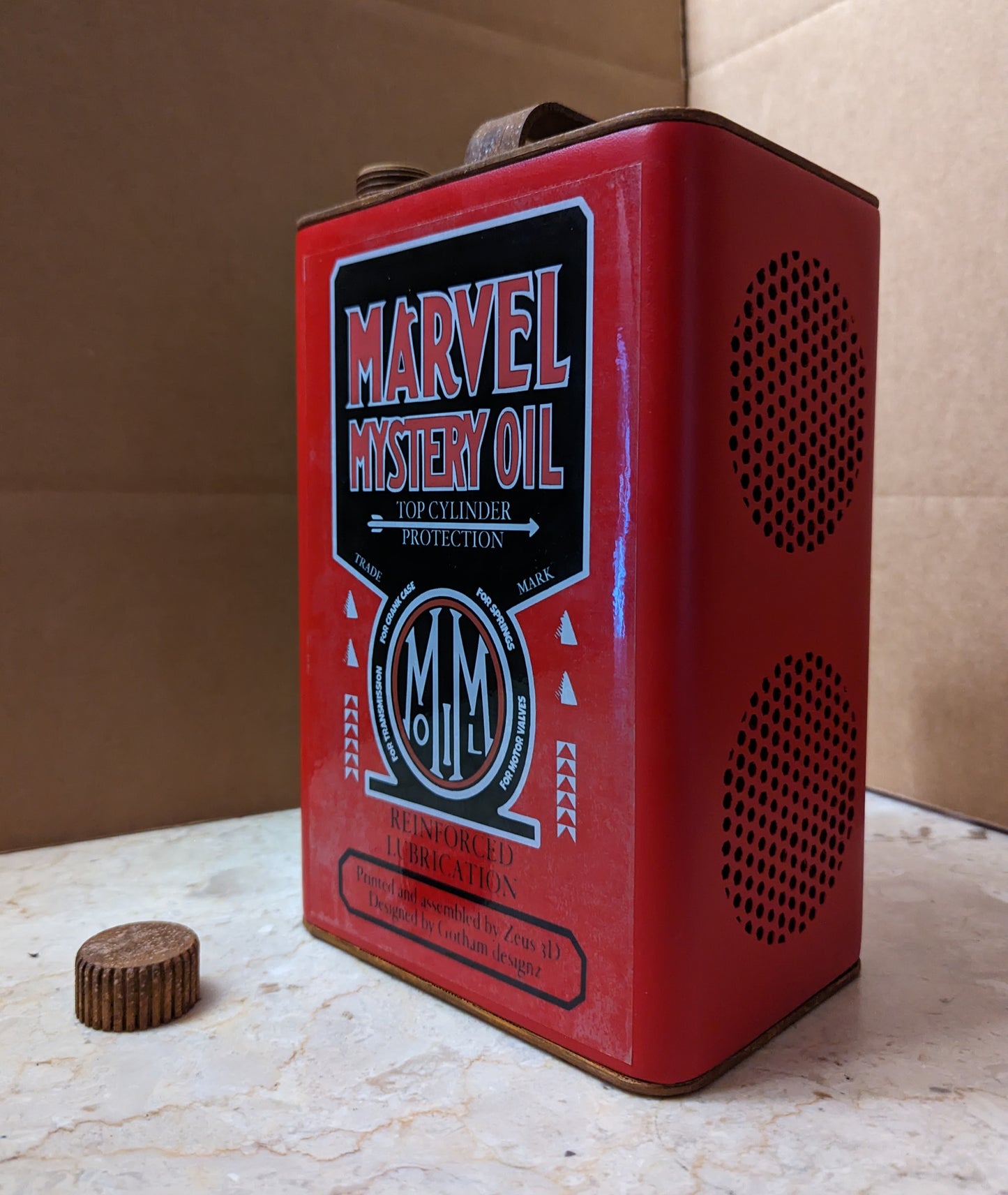Oil Can Bluetooth Speaker