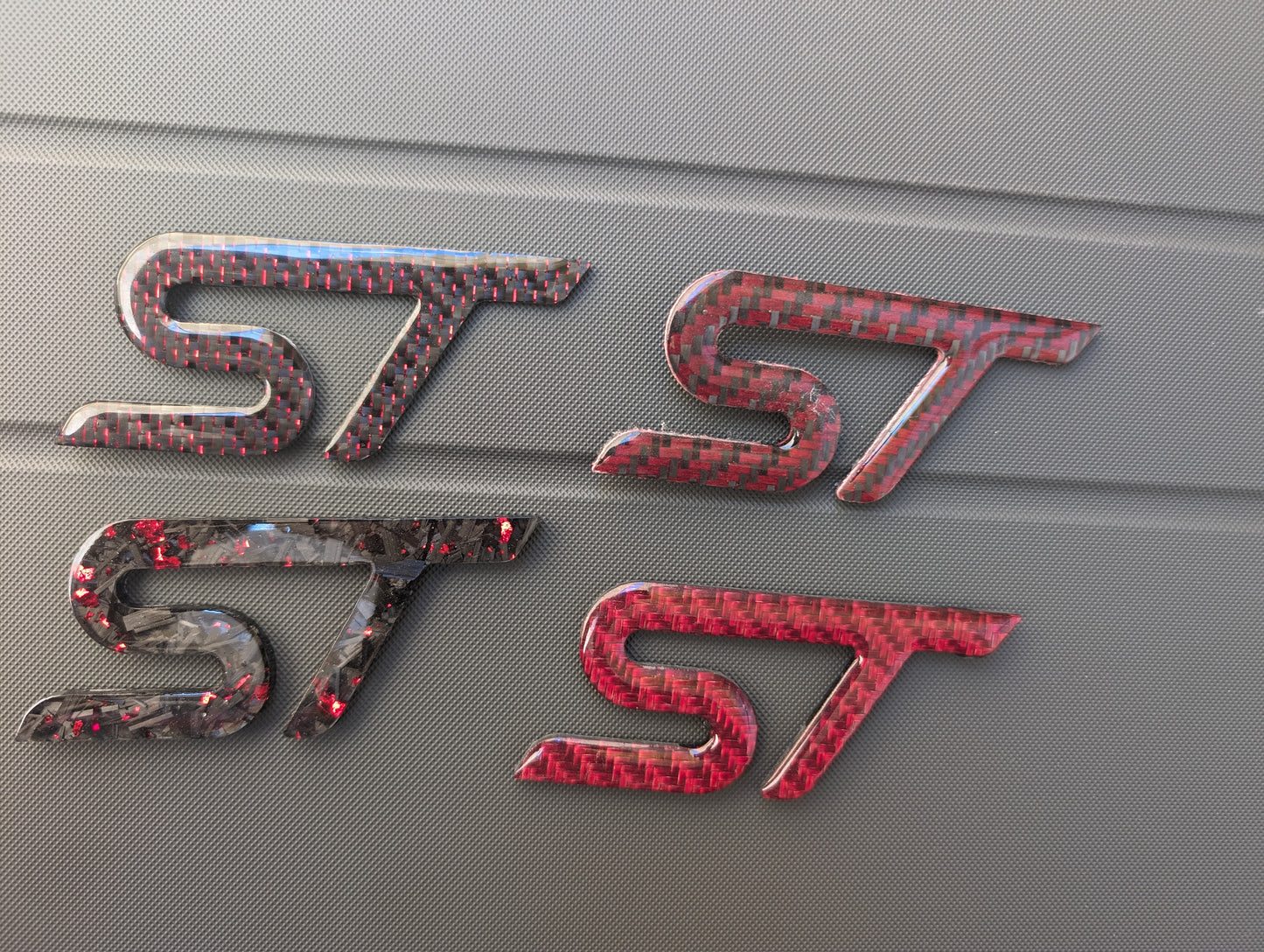 2020-2026 Explorer ST Carbon Fiber Badges