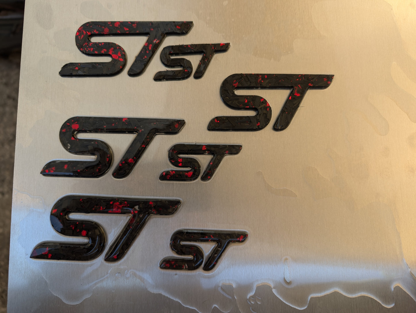 2020-2026 Explorer ST Carbon Fiber Badges