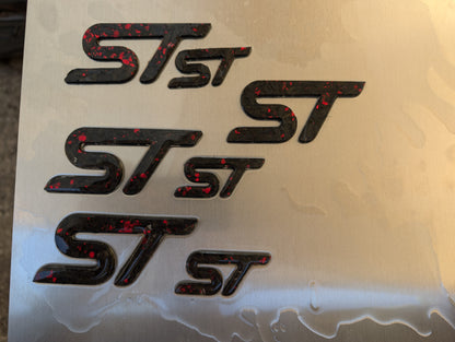 2020-2026 Explorer ST Carbon Fiber Badges