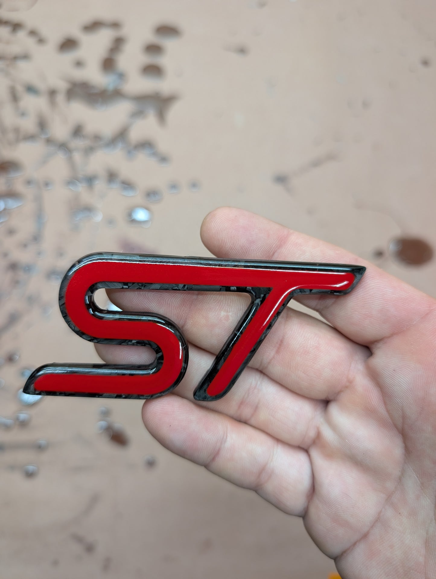 2020-2026 Explorer ST Carbon Fiber Badges