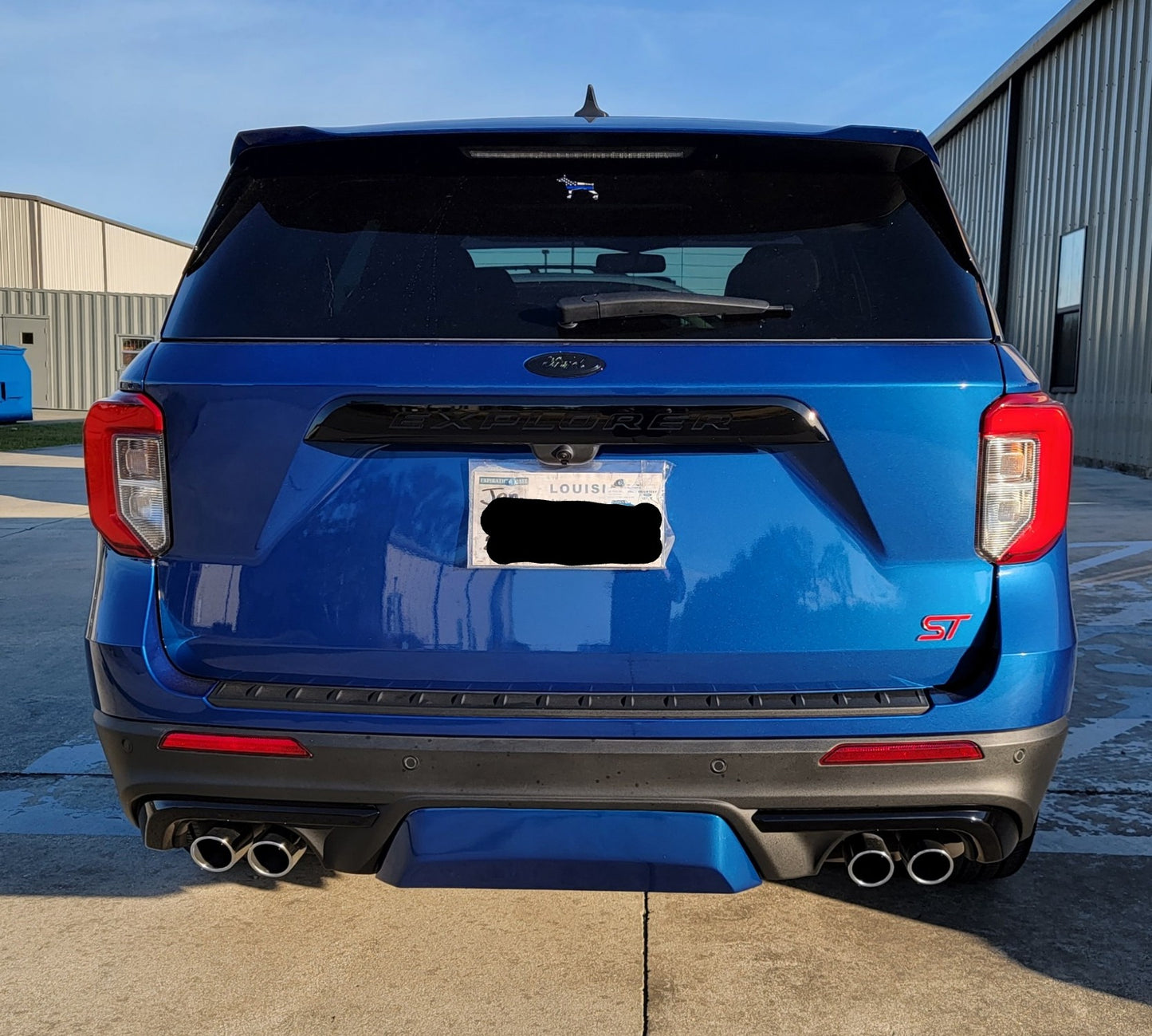 2020+ Ford Explorer ST Hitch Cover