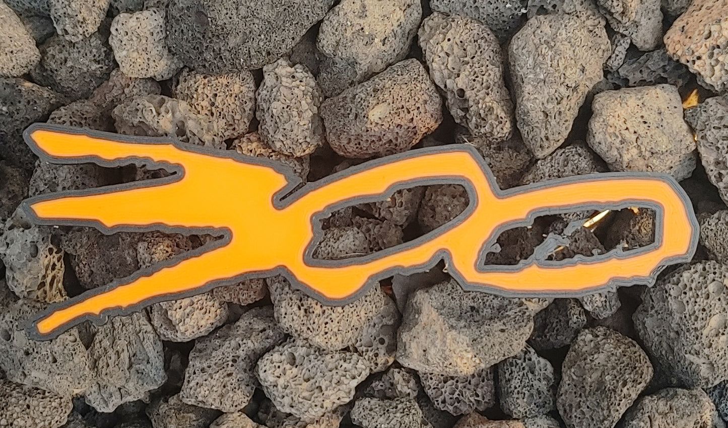 Dual color 300 badge