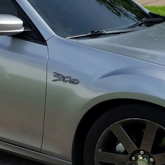 Dual color 300 badge