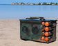 Ripped Ammo Can Bluetooth speaker